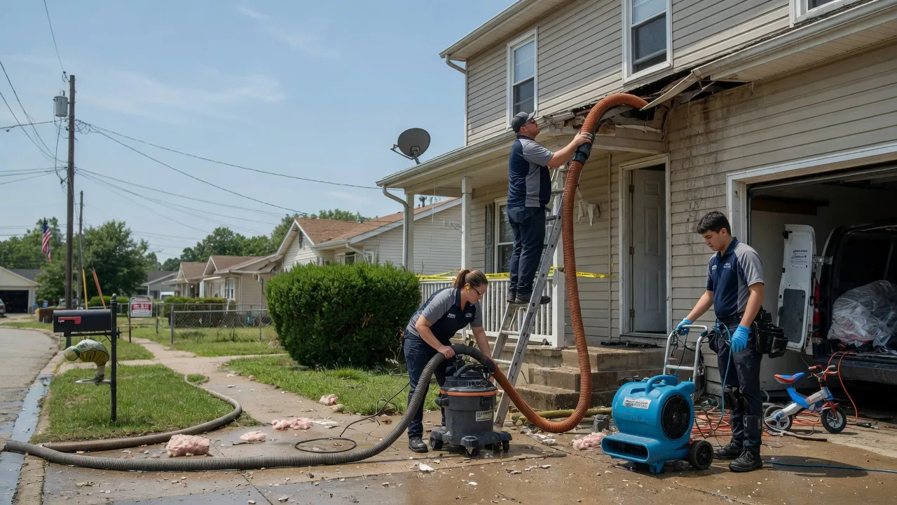 Water Damage Restoration in Great Lakes, IL near me